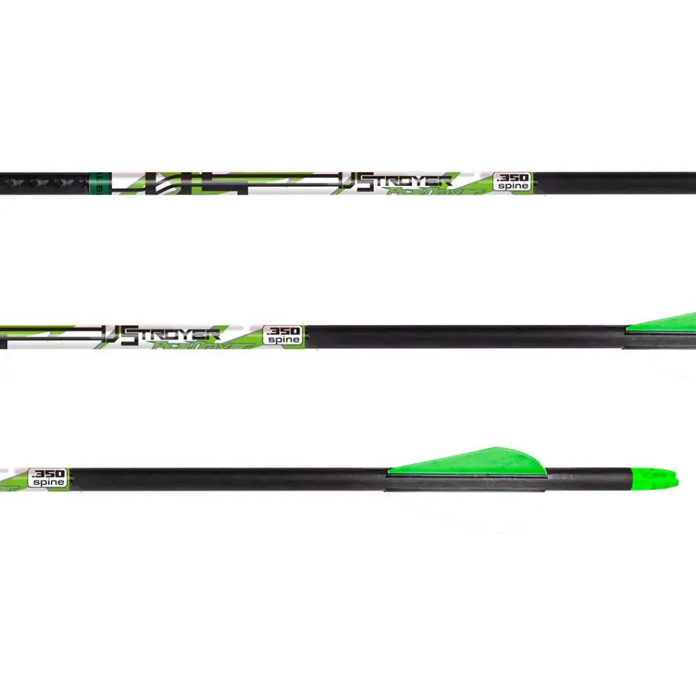 Feradyne Outdoors Arrows Carbon Express D-stroyer Piledriver 350 Spines 6 Pack Fletched Buy at Faith and Freedom