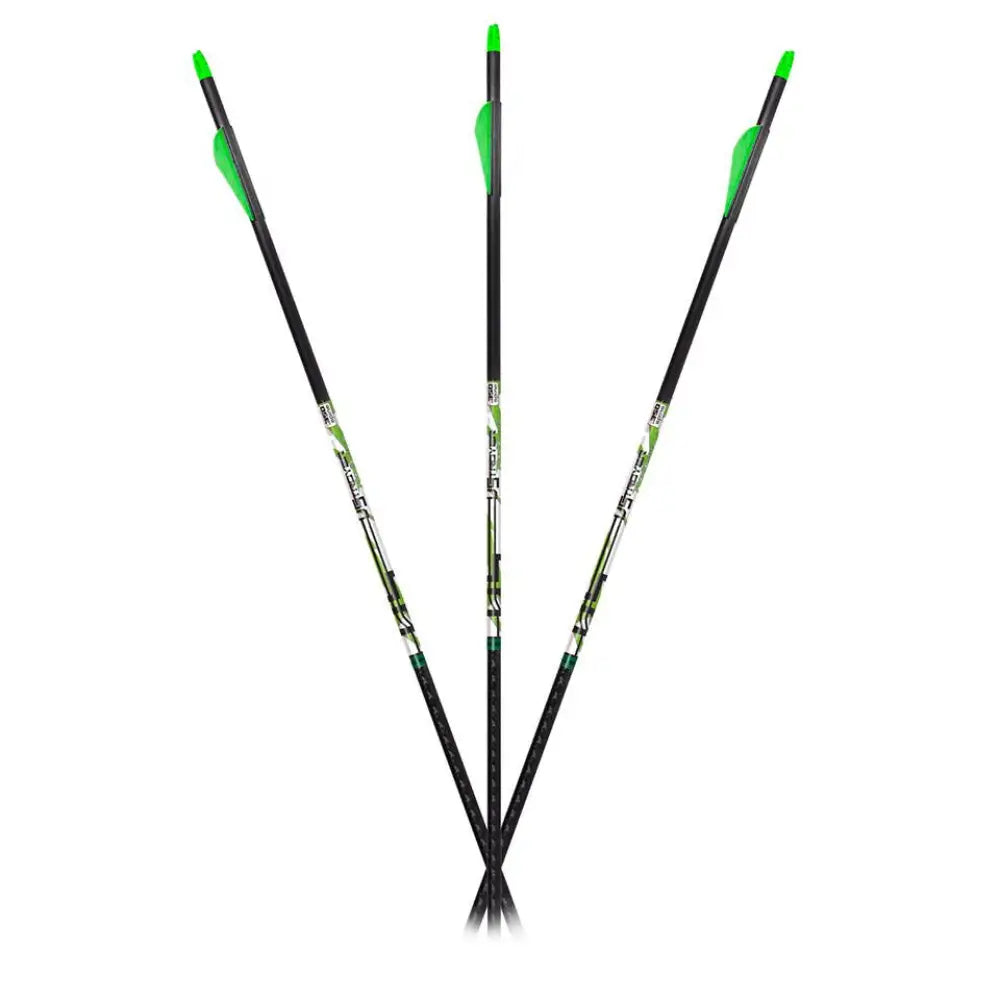 Feradyne Outdoors Arrows Carbon Express D-stroyer Piledriver 400 Spines 6 Pack Fletched Buy at Faith and Freedom
