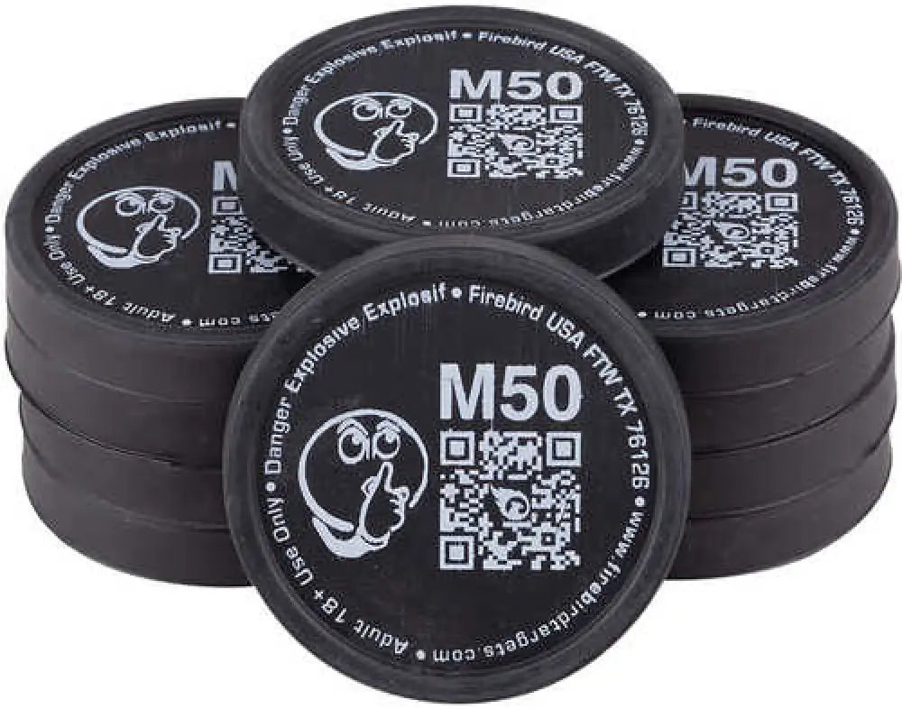 Firebird Usa M50 Moderated Moving Trajectory/static Universal Firearm 50mm/ 10 Pack