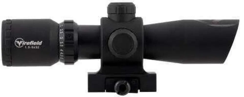Firefield Ff13061 Barrage 1.5-5x 32mm Obj 42-14.7 Ft @ 100 Yds Fov Black Matte Finish Illuminated Red/green Mil-dot (sfp