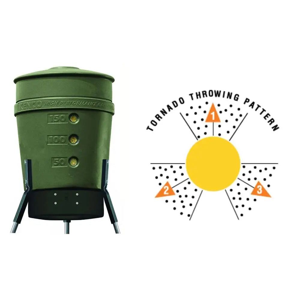 Flambeau Outdoors Feeders|hunting 200 Tornado Feeder with Smart Timer Buy at Faith and Freedom