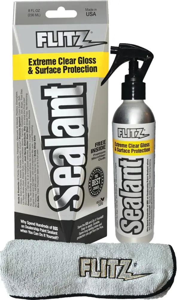 Flitz Gun Oils & Cleaning Solvents Flitz Sealant 8 Oz Spray Bottle with Free Microfiber Buy at Faith and Freedom
