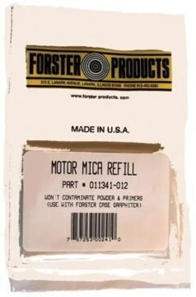 Forster Products Case Prep Tools Powdered Graphite for Neck Buy at Faith and Freedom Outdoors