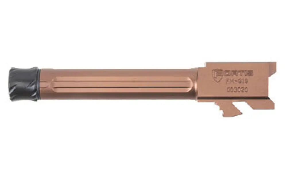Fortis Glk19 Threaded Barrel Copper Buy at Faith and Freedom Outdoors - Pistol Barrels - Barrel