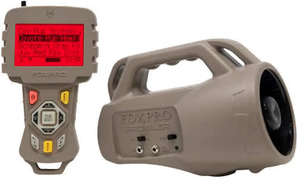 Foxpro Prowler Digital Call Attracts Predators Features Tx433 Transmitter Tan Abs Polymer - Prowler