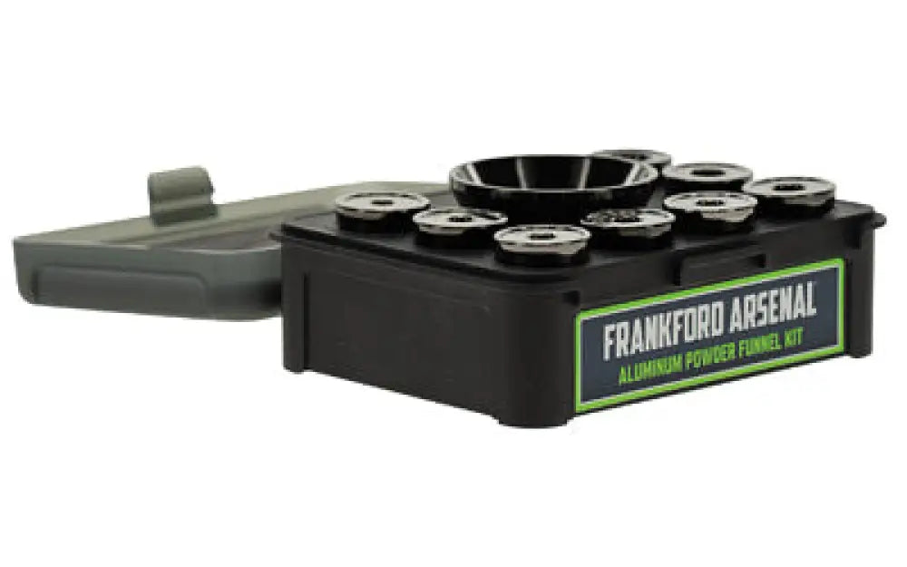 Frankford Aluminum Powder Funnel Kit Buy at Faith and Freedom Outdoors - Other Reloading Accessories