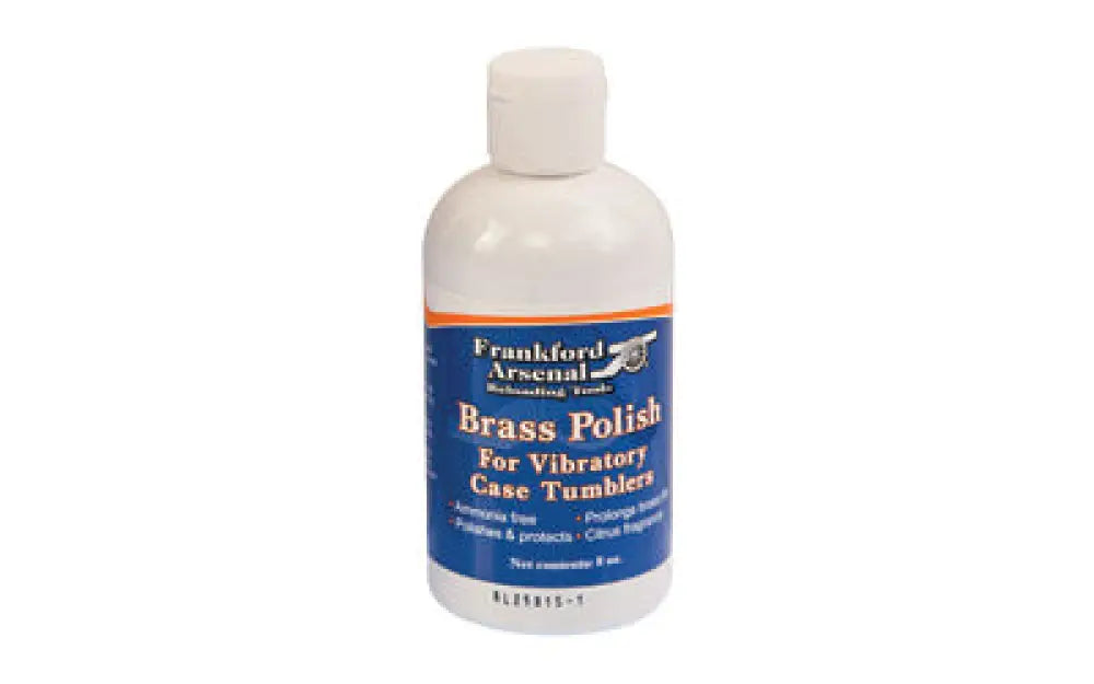 Frankford Brass Polish 8 Oz Buy at Faith and Freedom Outdoors - Case Prep Accessories