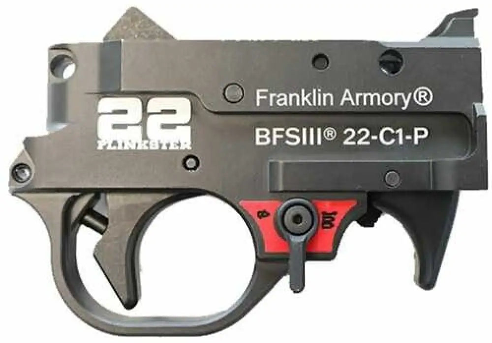 Franklin Armory Bfsiii 22-c1-p Trigger 10/22 Binary 02-50033-black - 02-50033-blk