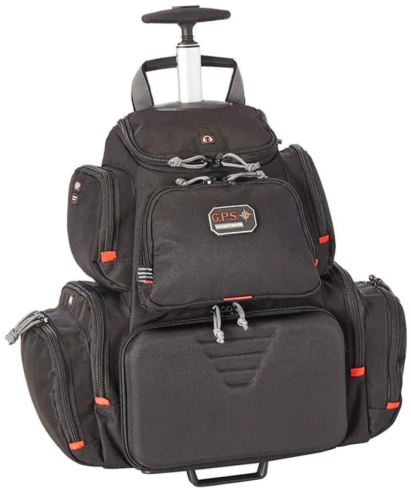 G-outdoors Backpacks|packs & Bags Rolling Handgunner Backpack with 4 Handgun Cradle-black Buy at Faith and Freedom
