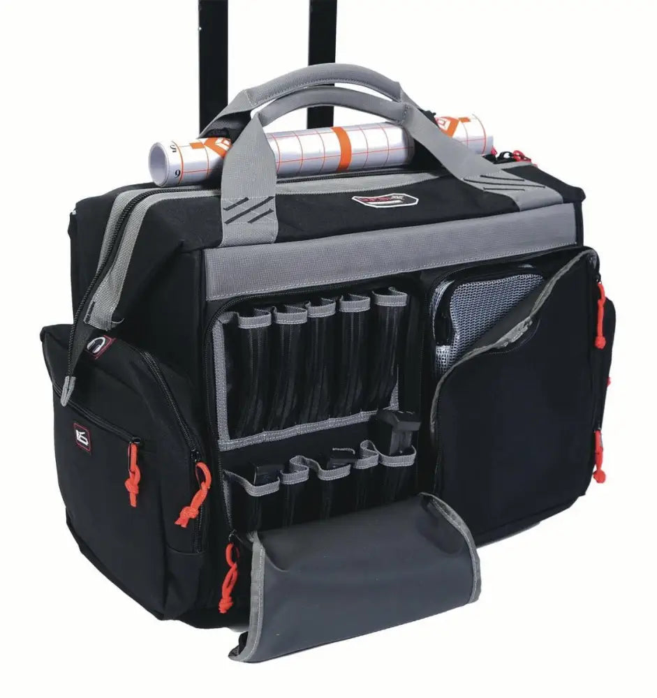 G-outdoors Dry Bags|bags & Duffels|range Bags|handgun Cases Rolling Range Bag- with Telescoping Handle-black Buy