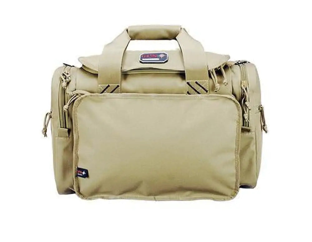 G-outdoors Dry Bags|bags & Duffels|range Bags Large Range Bag with Lift Ports 4 Ammo Dump Cups-tan Buy at Faith