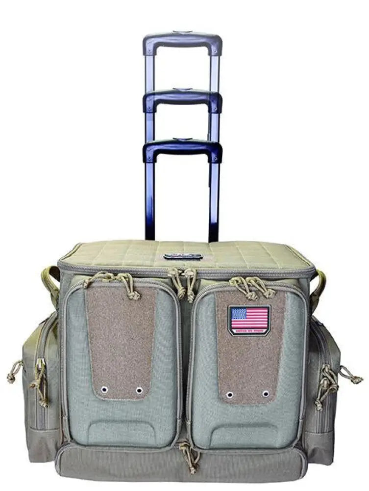 G-outdoors Dry Bags|bags & Duffels|range Bags Tactical Rolling Range Bag Holds 10 Handguns Tan Buy at Faith and Freedom