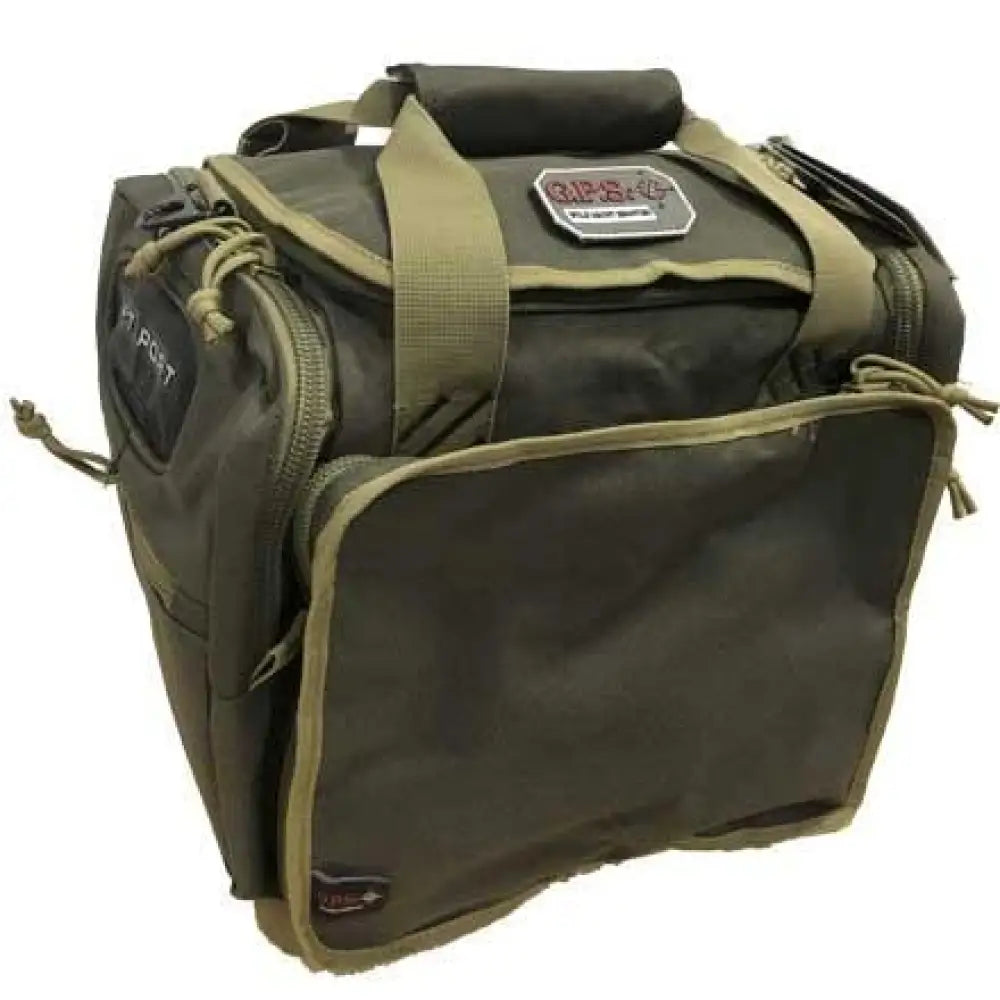 G-outdoors Dry Bags|bags & Duffels|shooting Medium Range Back with Lift Ports and 2 Ammo Dump Cups Rifle Green Khaki