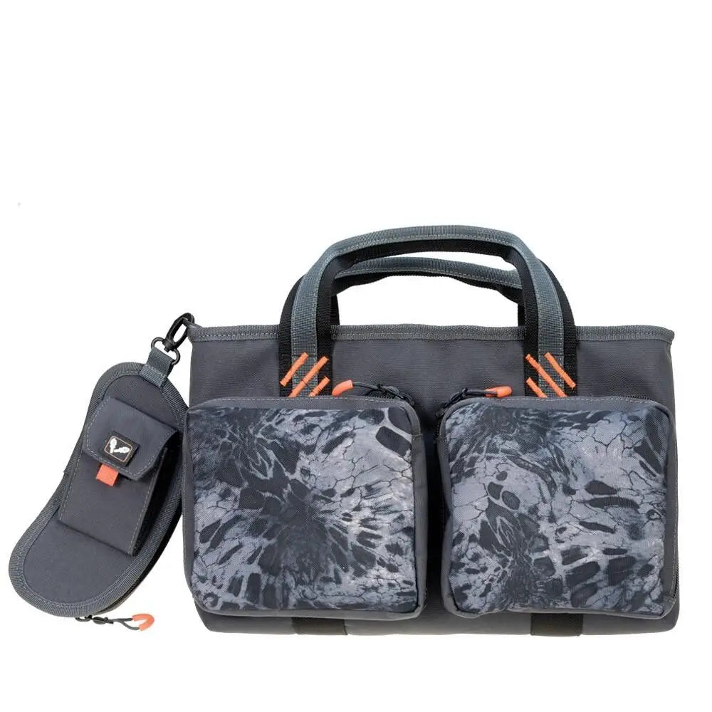 G-outdoors Dry Bags|bags & Duffels|shooting|range Bags Double Pistol Range Bag with Mag Storage and Glasses Case Grey