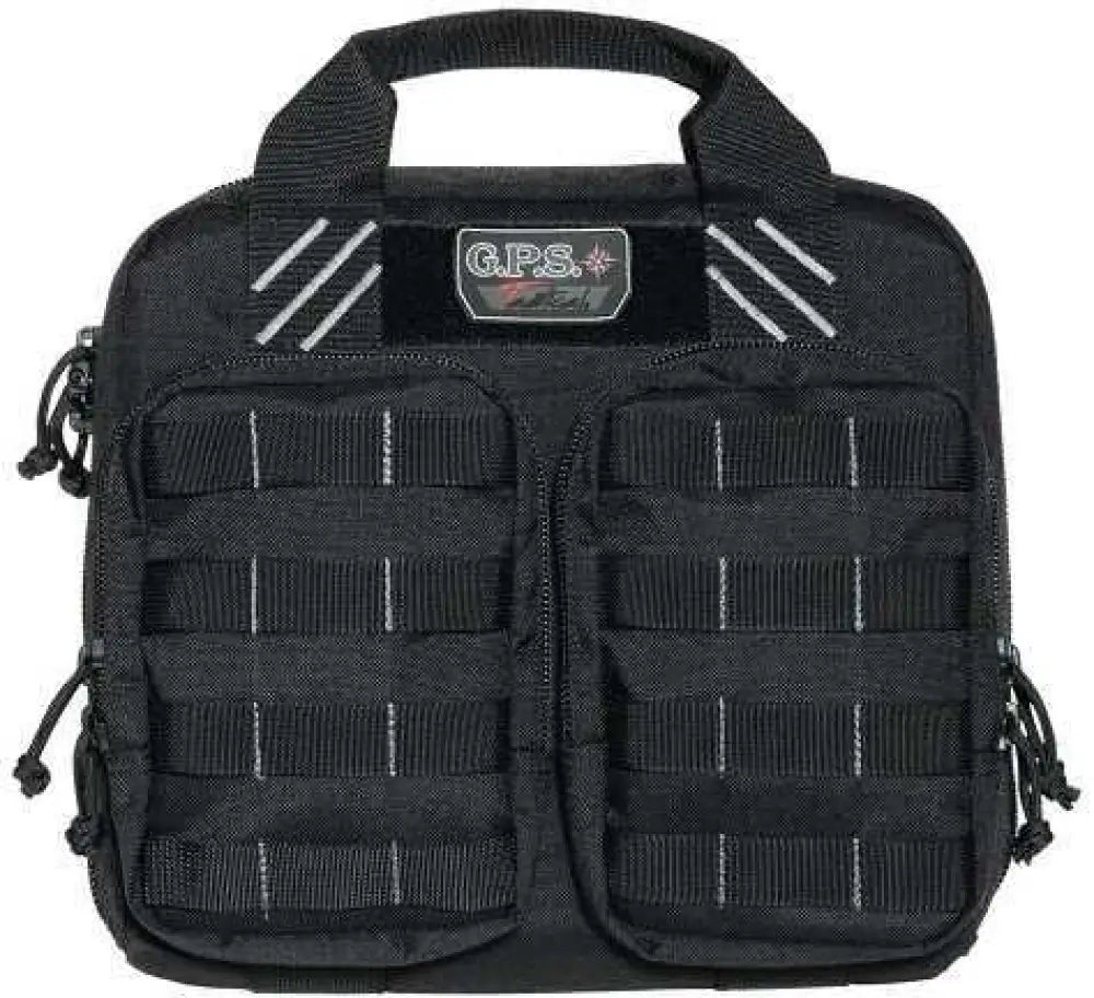 G Outdoors Inc. G*outdoors Tactical Double Case Black 1000d Nylon W/teflon Coating T1412pcb