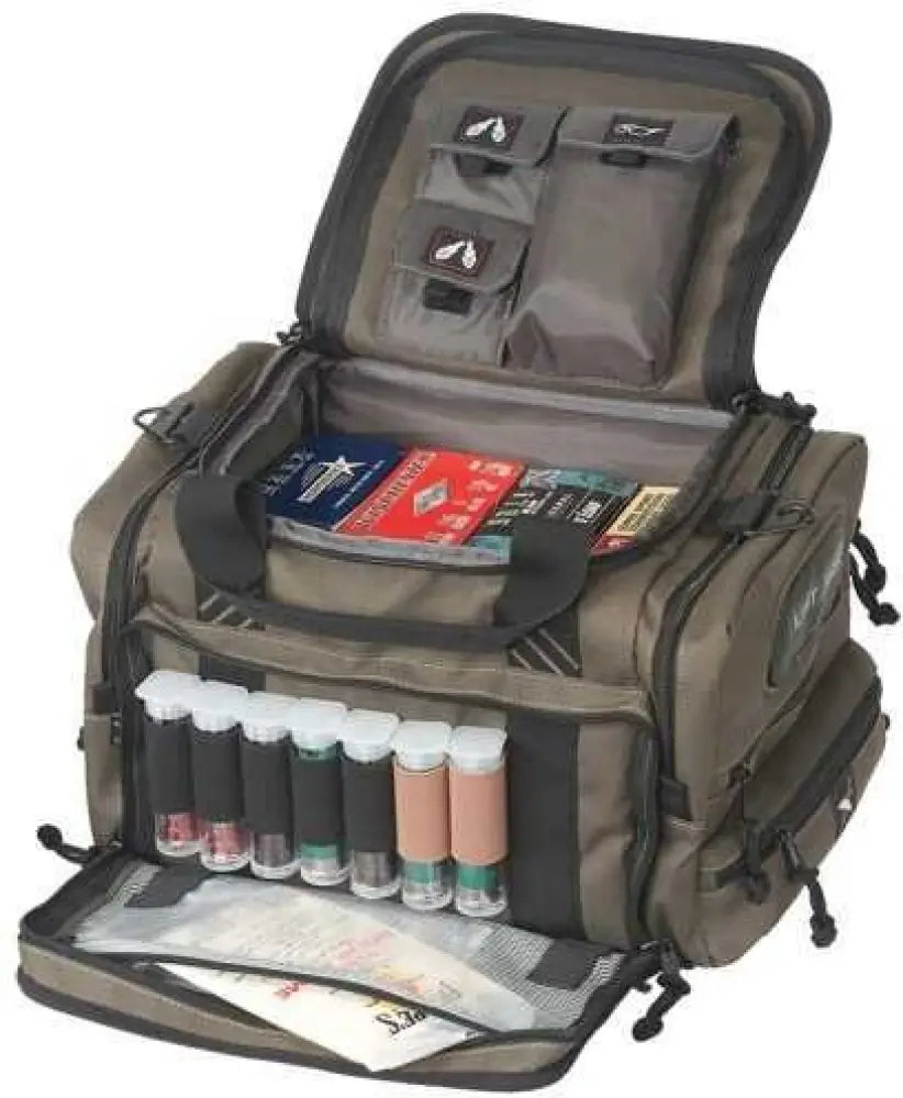 G Outdoors Inc. Sporting Clays Range Bag with Waterproof Cover Nylon Green 1411sc