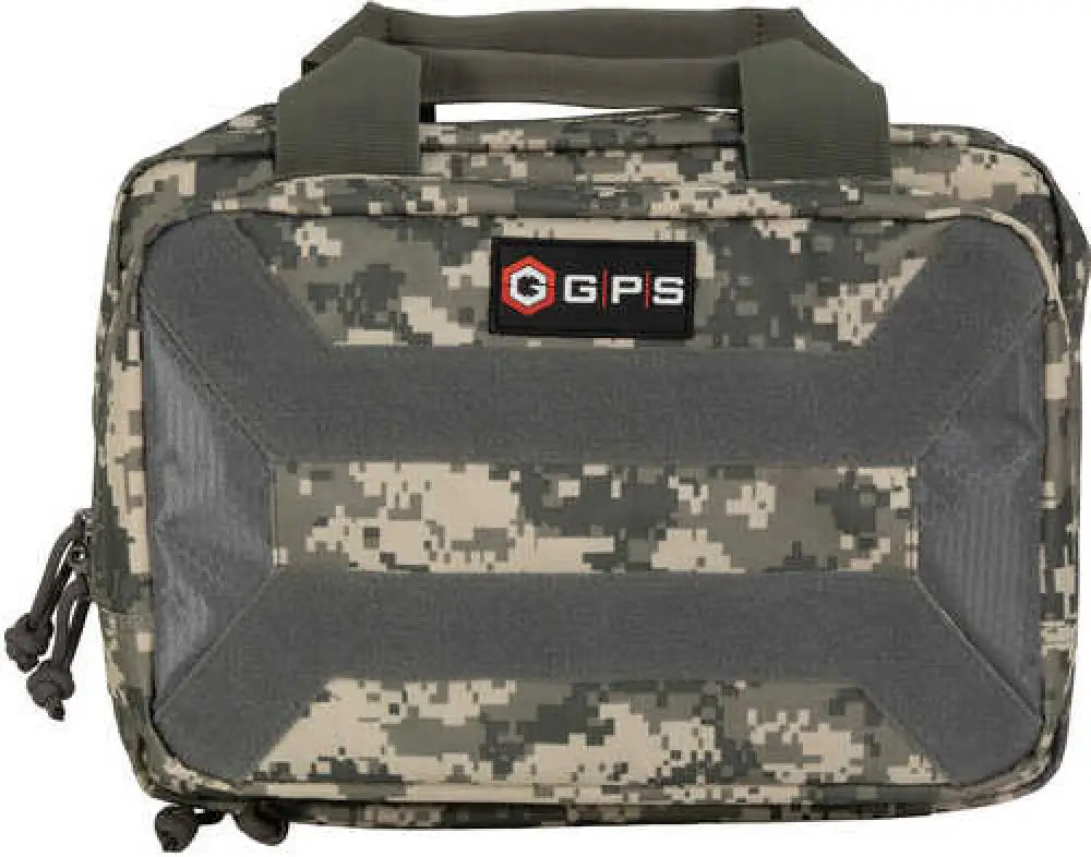 G*outdoors Pistol Case Black 600d Polyester with Mag Storage Lockable Zippers & Cushioned Compartment Hold