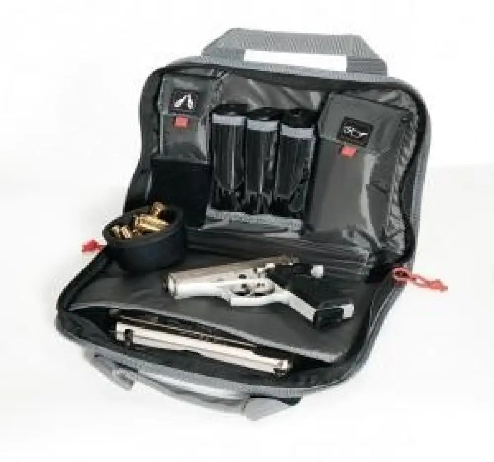 G-outdoors Shooting|handgun Cases Double ?Compact’ Pistol Case - Black Buy at Faith and Freedom Outdoors