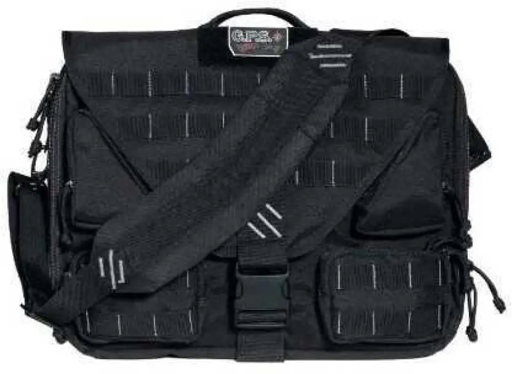 G*outdoors T1350bcb Tactical Briefcase Black Dupont Teflon Coating 1000d Nylon