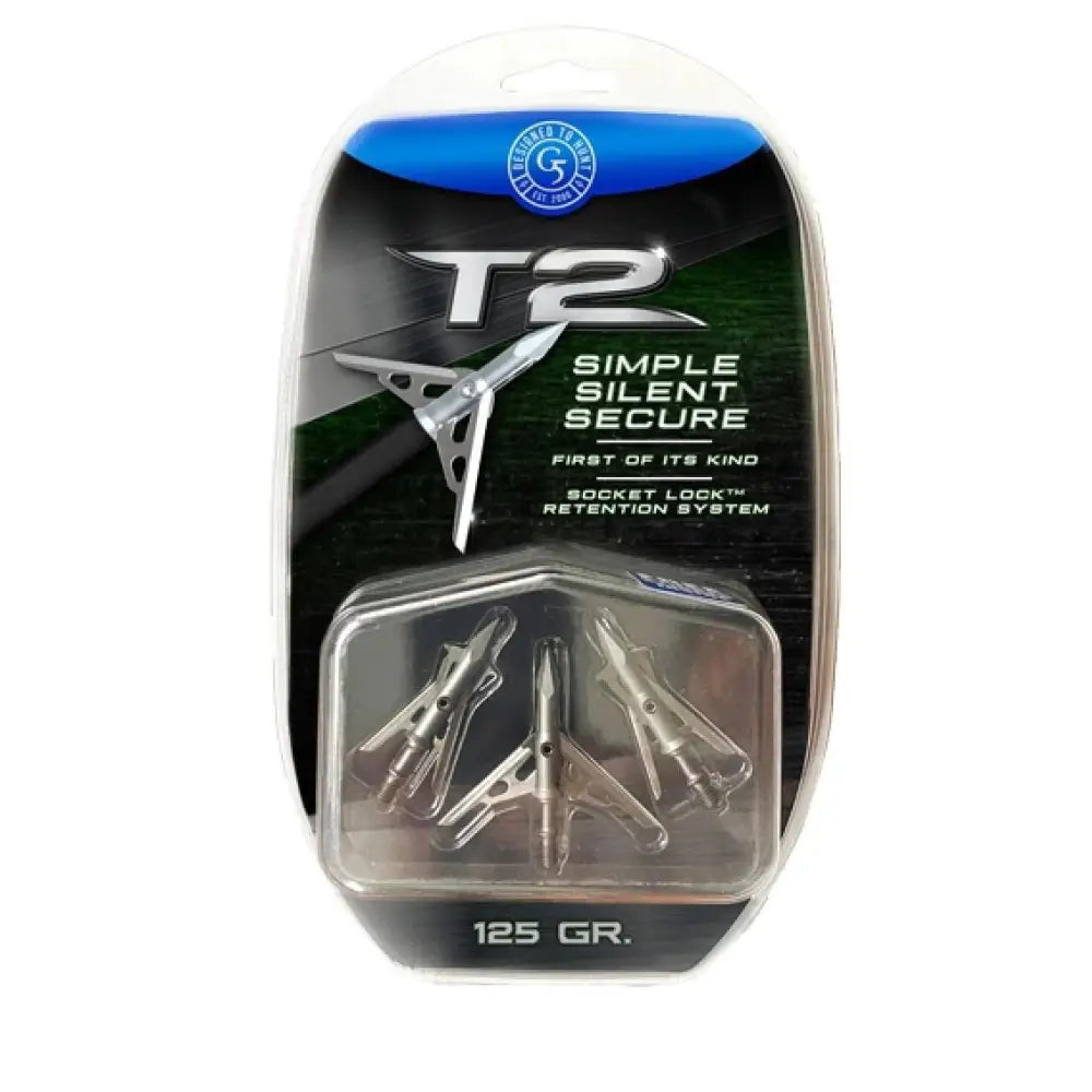 G5 Outdoors Broadheads Field & Specialty Points T2: 2-blade Match Expandable Broadhead 125gr Bmp 3/pk Buy at Faith