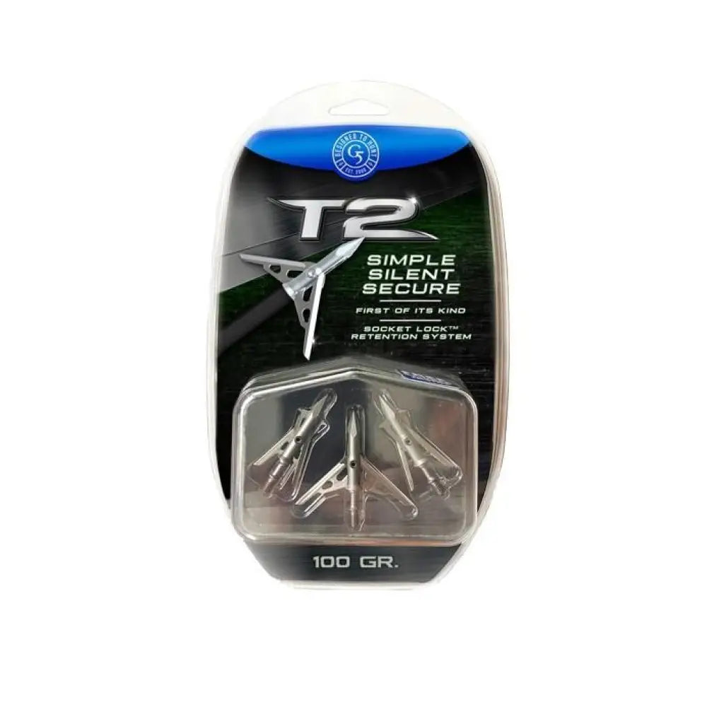 G5 Outdoors Broadheads Field & Specialty Points T2: 2-blade Match Expandable Broadhead 100gr Bmp 3/pk Buy at Faith