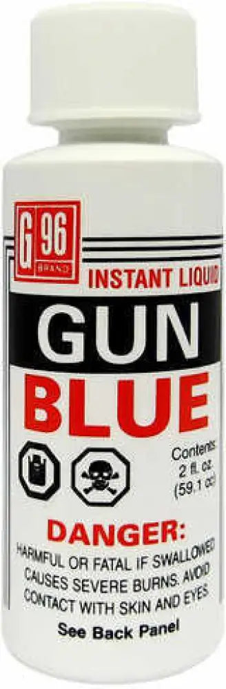 G96 Products Gun Blue Liquid 2oz 12/box Bottle 1069