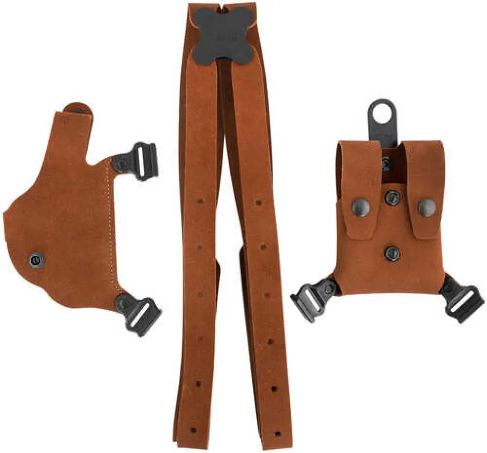 Galco Classic Lite Shoulder System Natural Leather S&w M&p Shield 940; 2.0 Right Hand - Cl2-652