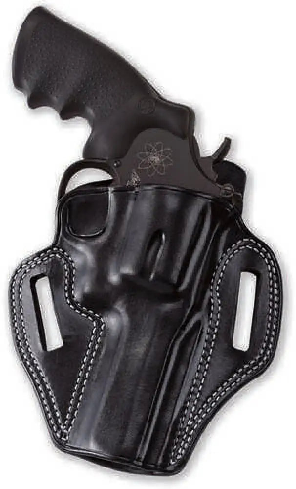 Galco Cm114b Combat Master Belt Holster S&w k Frame 4’’ Steerhide Black - Cm114b