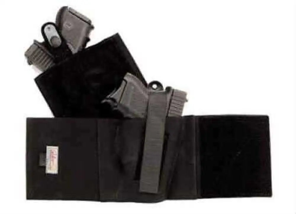 Galco Cop Ankle Band Holster Fits Semi Auto Pistols and Double Action Revolvers Right Hand Black Cab2m