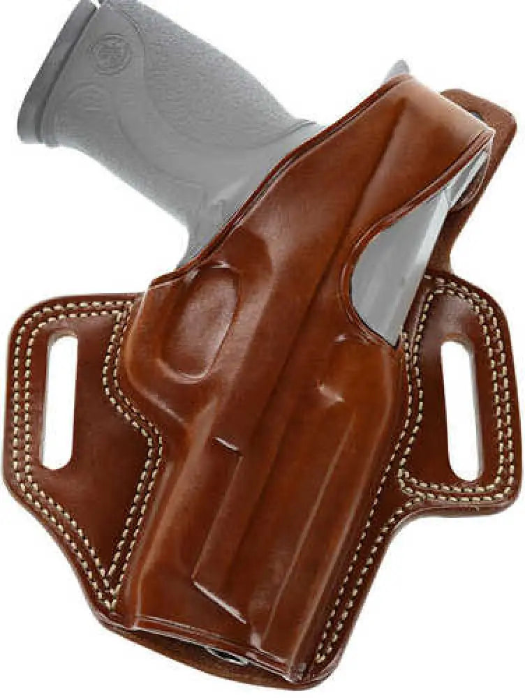 Galco Fletch High Ride Belt Slide Holster Fits Taurus G2s/springfield Xd-s 3.3’’ Barrel Right Hand Leather Tan - Fl662
