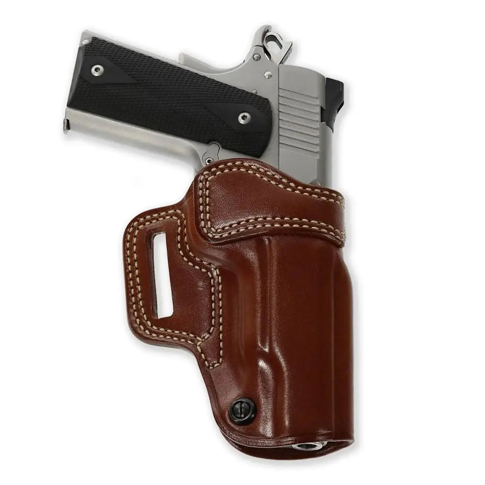 Galco Gun Holsters Avenger Belt Holster for Kimber 1911 with 4’’ Barrel Tan Right Hand Buy at Faith and Freedom Outdoors