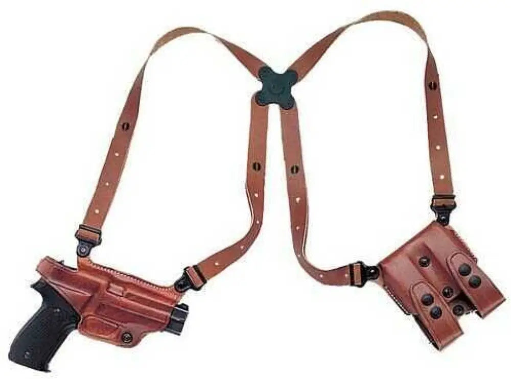 Galco Mc820 Miami Classic Shoulder System Sig P320 Full Steerhide Tan - Mc820