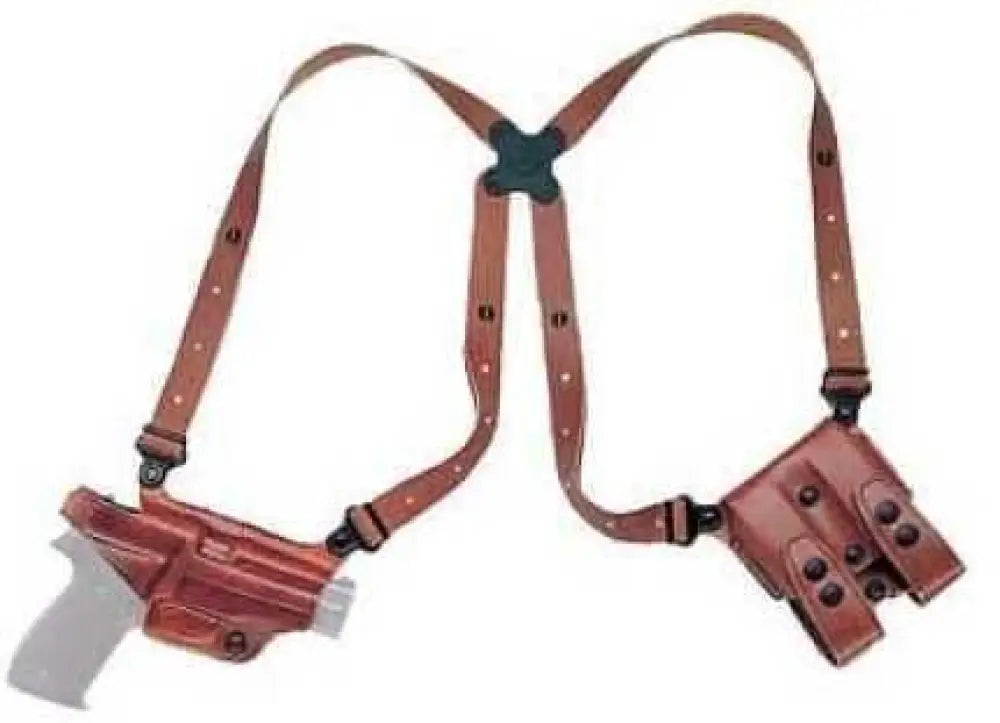 Galco Miami Classic Shoulder Holster Fits Springfield Xd with 3-5’’ Barrel Right Hand Tan Leather Mc446