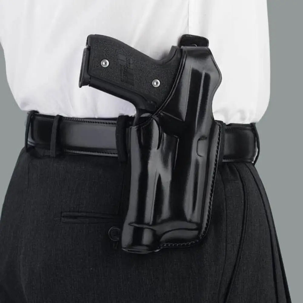 Galco Shooting|gun Holsters Halo Belt Holster for Sig Sauer P229 with Rail Right Hand Black Buy at Faith and Freedom