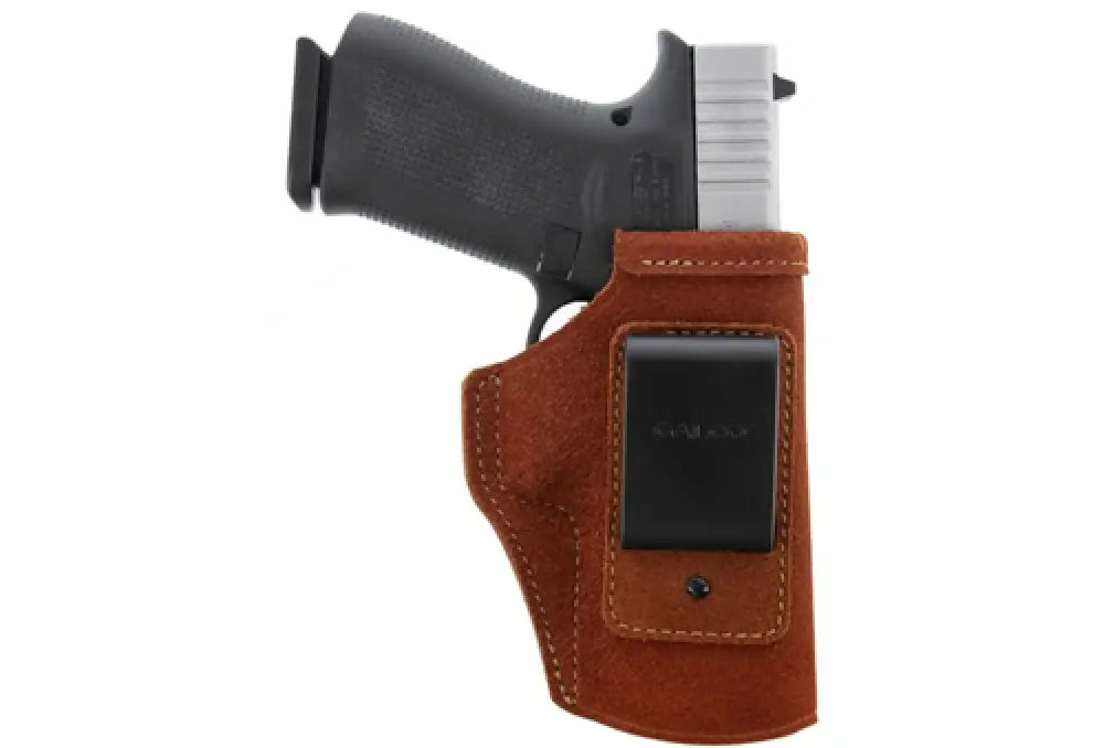 Galco Sto858 Stow-n-go Iwb Natural Leather Belt Clip Fits S&w M&p 380ez Right Hand - Sto858