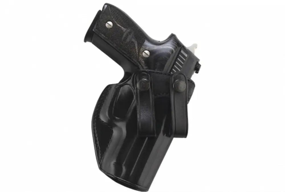 Galco Sum838b Summer Comfort Iwb Black Leather Belt Loop Fits Glock 42/sig P365 Sas/std/.380 Right Hand - Sum838b