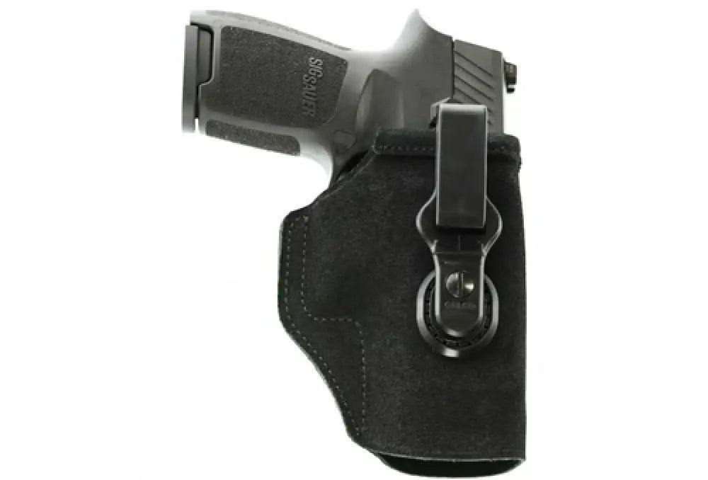 Galco Tuc890b Tuck-n-go 2.0 Iwb Black Leather Uniclip/stealth Clip Fits Ruger Max-9 Ambidextrous Hand - Tuc890b
