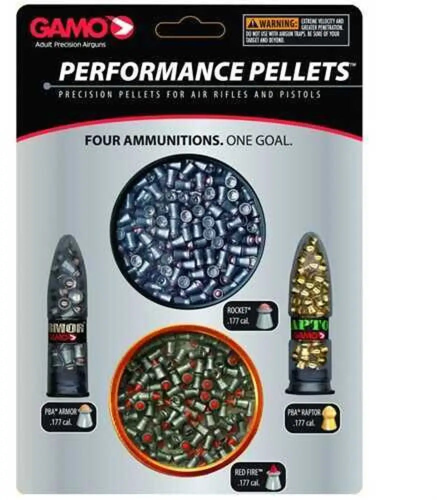 Gamo Combo Pack Performance Pellets.177 632092854