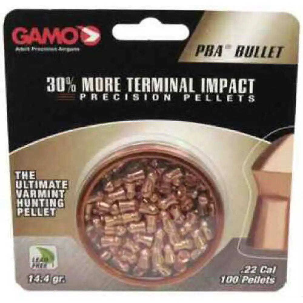 Gamo Pba Pellets 22 Caliber Per 100 - 632272154