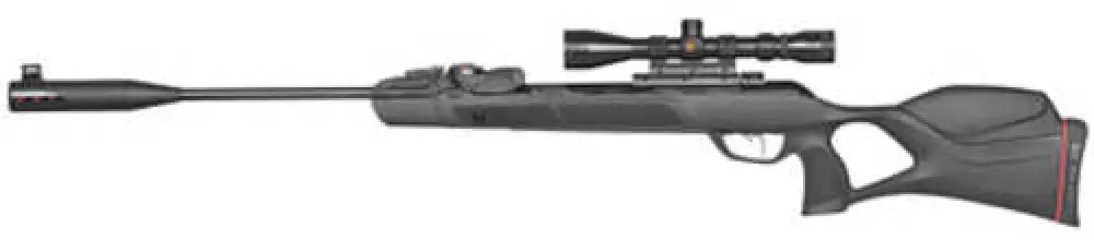 Gamo Swarm Magnum Gen2.177 Pellet 1650 Feet Per Second 21’’ Barrel W/ 3-9x40 Scope Black Color Synthetic Stock 10rd