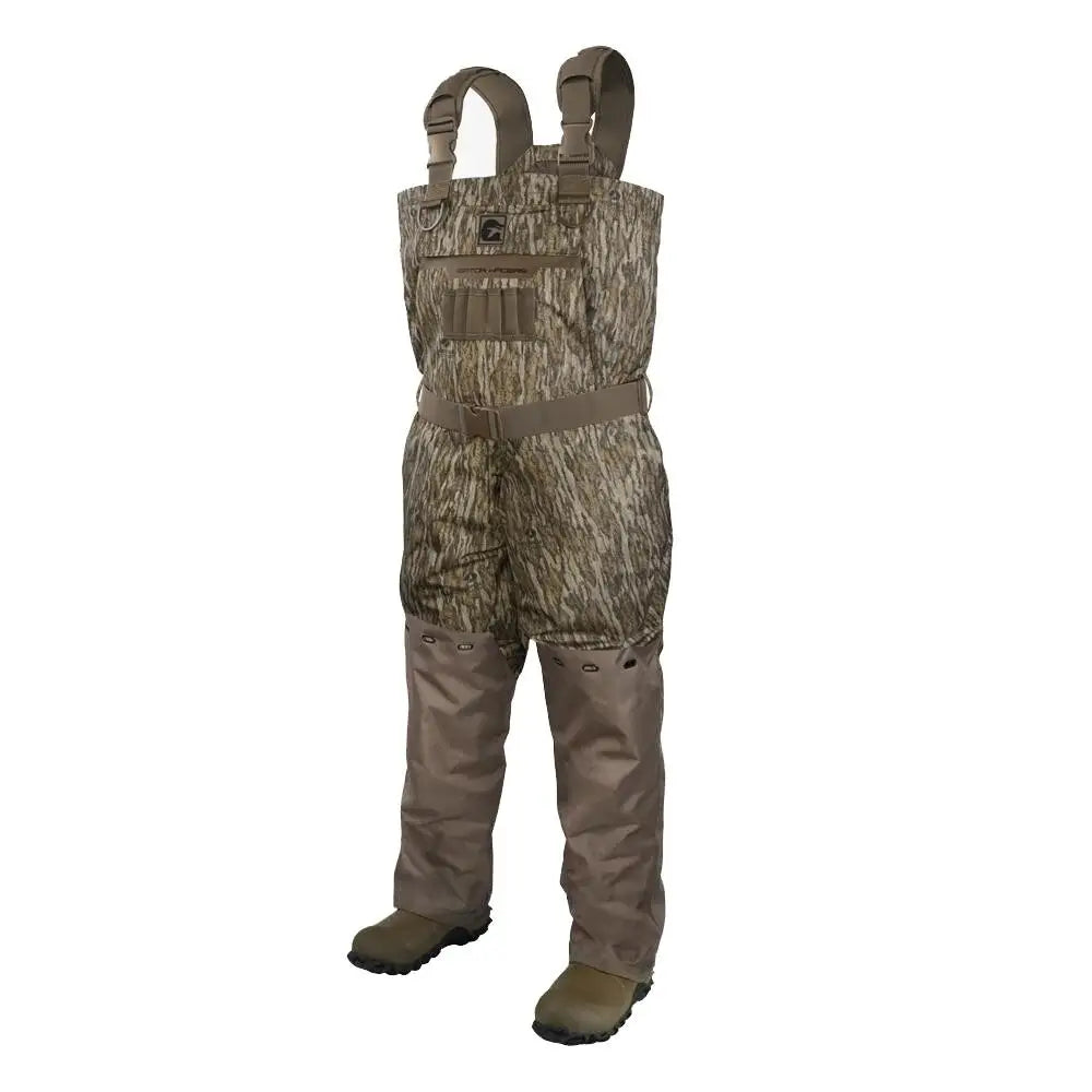 Gator Waders & Wading Boots|waders Boots Shield Insulated Mens Mossy Oak Bottomland Regular 8 Buy at Faith and Freedom