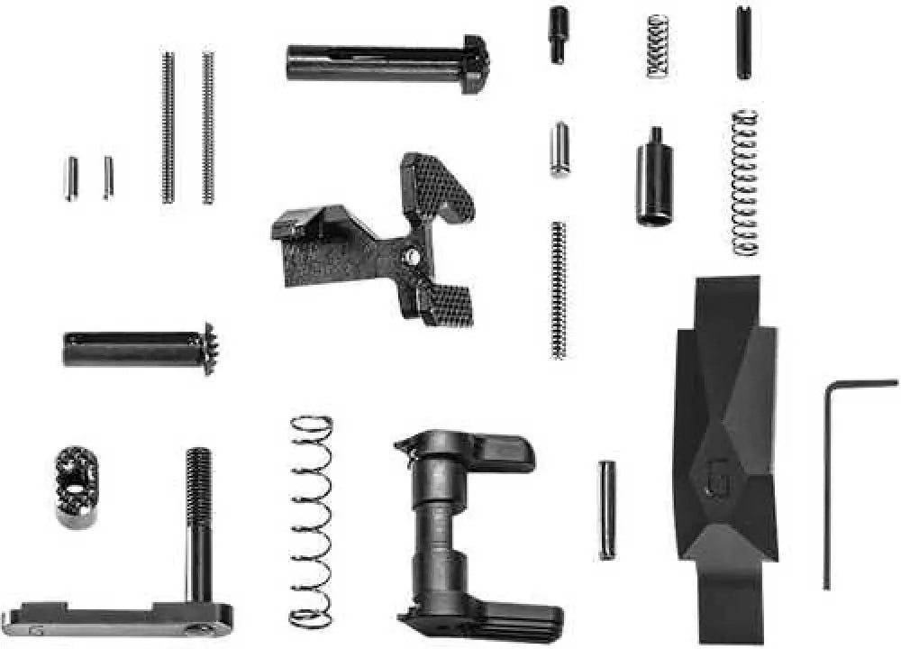 Geissele Automatics Ultra Duty Lower Parts Kit Black Ambi Safety Oversized Bolt Release/catch for Ar-15