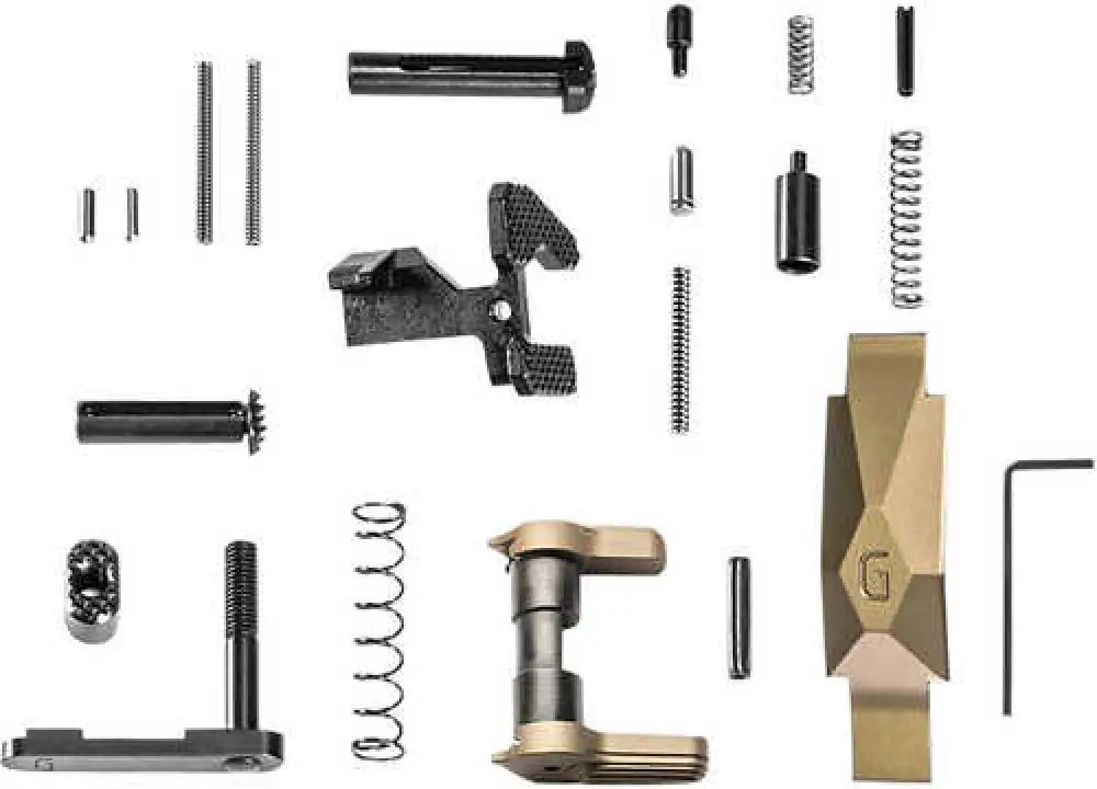 Geissele Automatics Ultra Duty Lower Parts Kit Ddc Ambi Safety Oversized Bolt Release/catch for Ar-15