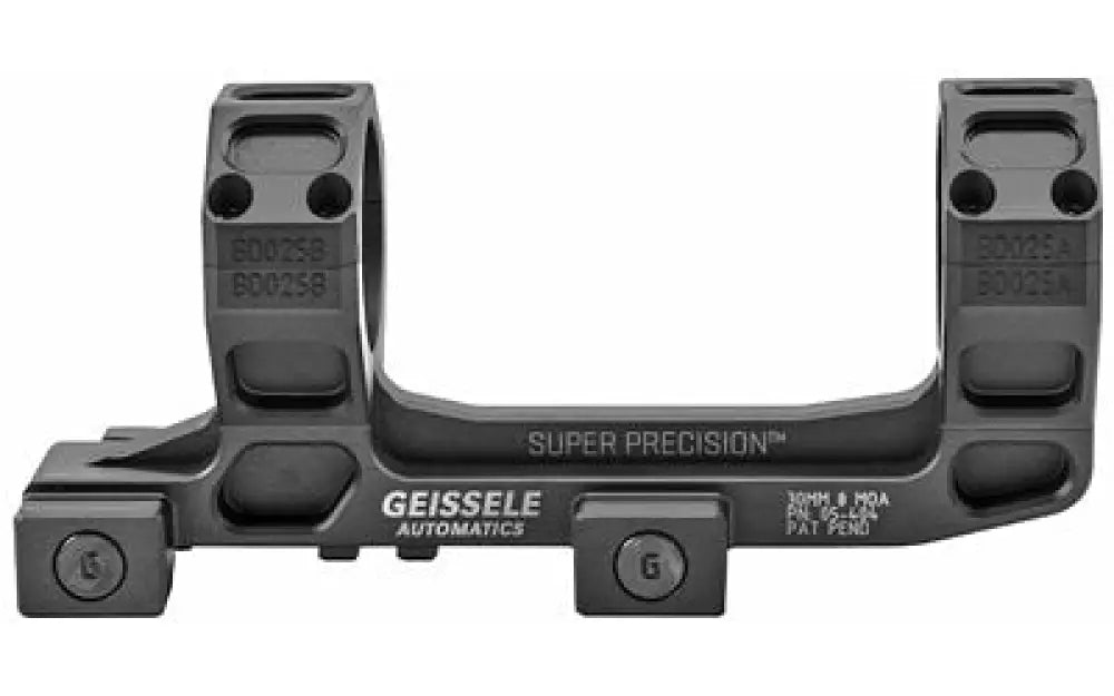 Geissele Super Precision 30mm Black Buy at Faith and Freedom Outdoors - Rings - Mount