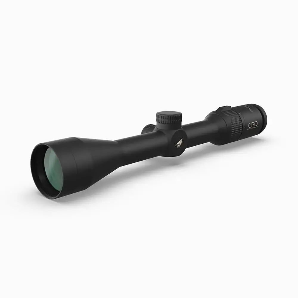 German Precision Optics Centerfire Scopes Gpo Passion 3x Rifle Scope 3-9x42 1’’ Sfp Plex Non-illum Buy at Faith