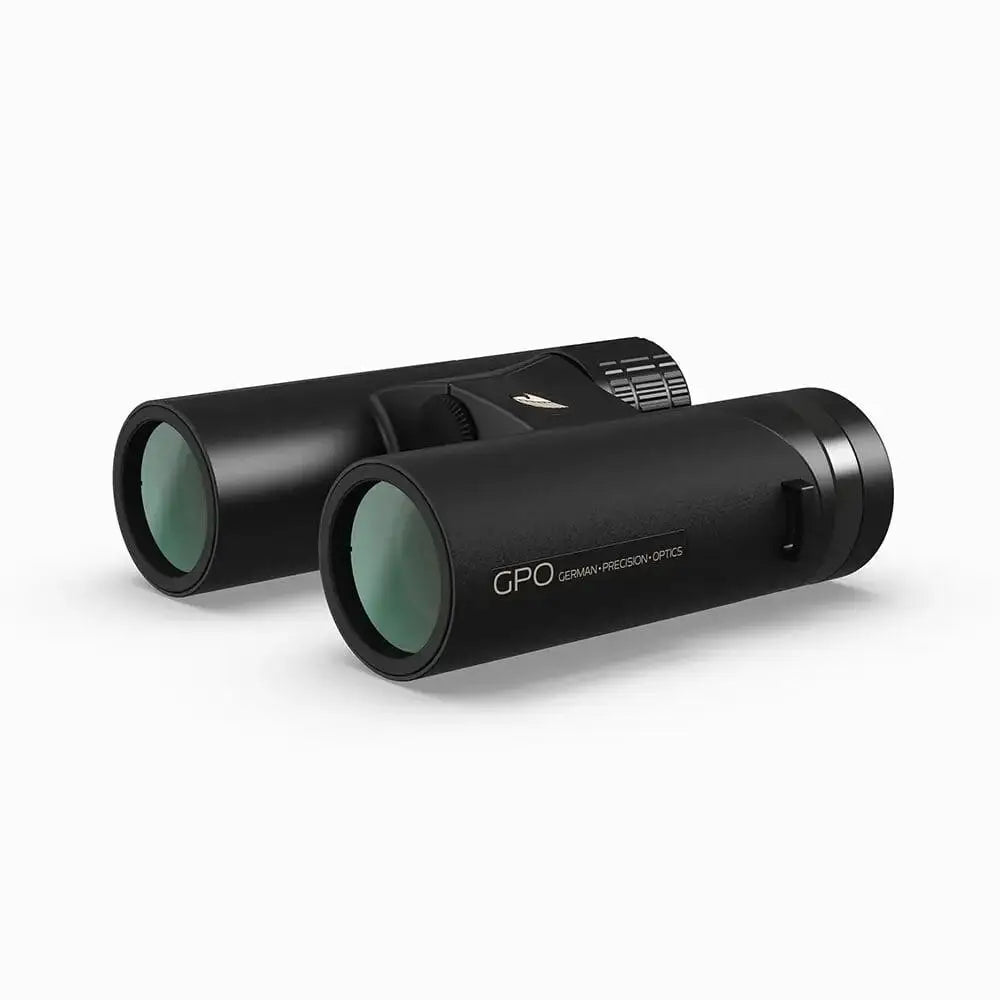 German Precision Optics Optics|binoculars Gpo Passion Ed Binoculars 10x32 Charcoal Black Buy at Faith and Freedom