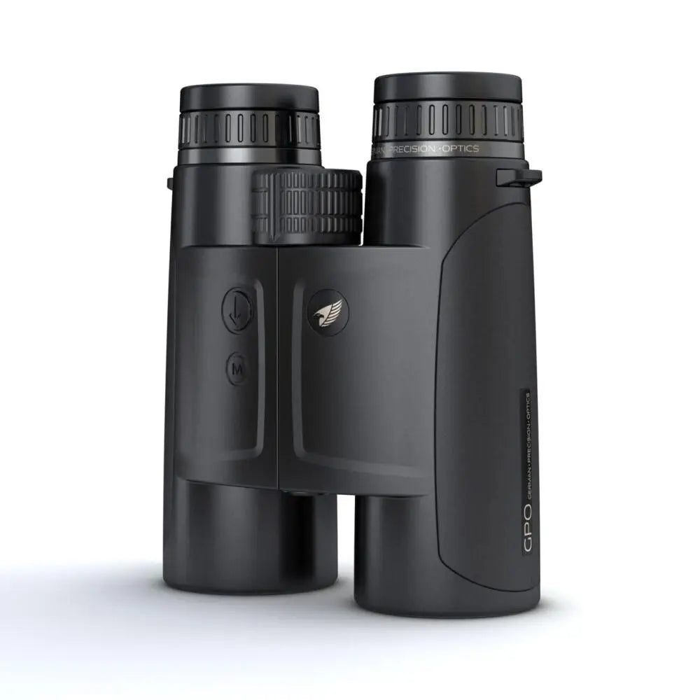 German Precision Optics Rangefinding Binoculars Gpo Rangeguide 10x50 Black Buy at Faith and Freedom Outdoors
