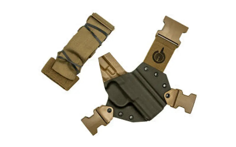 Gfi Kenai Right Hand Fnx 45 Tac Gray/coy Buy at Faith and Freedom Outdoors - Holsters - Chest Holster