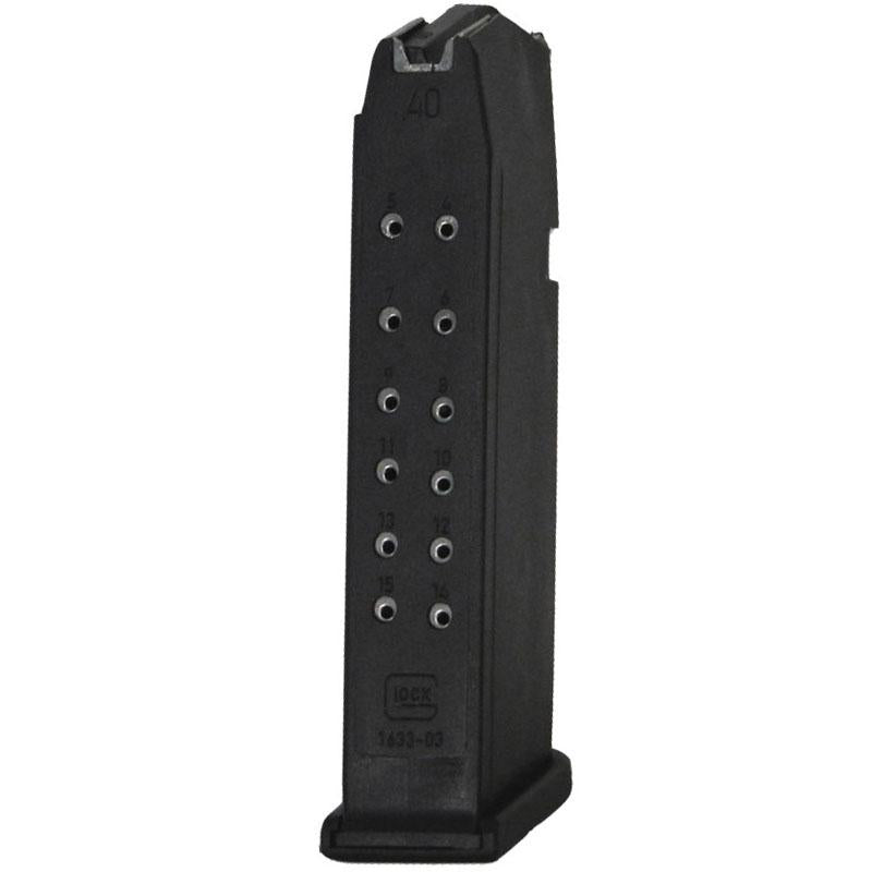 Glock Handgun Magazines Glock Factory Original Glock 22 Magazine 40 S&W 15/rd Pkg'd