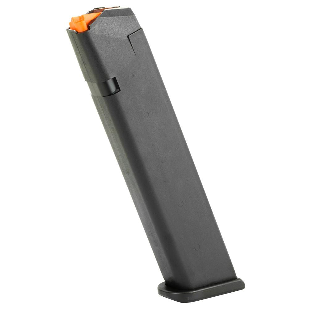 Glock Handgun Magazines Glock Gen5 Factory Magazine G17 G17L G19 G19X G26 G34 Black 9mm Luger 24/rd pkg